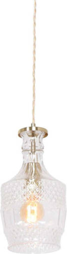 Mexlite Hanglamp Grazio glass Ø 12,5 cm mat goud