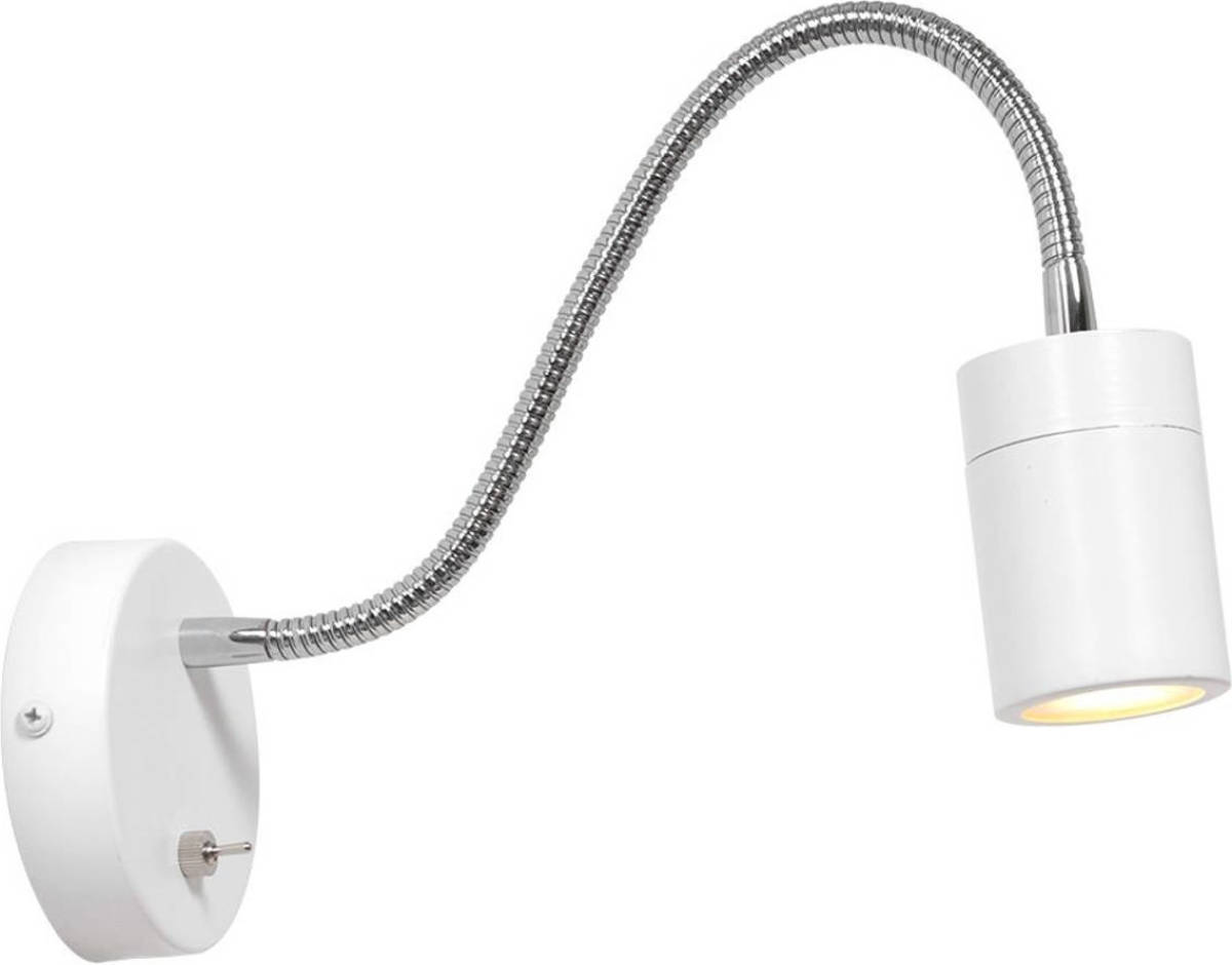 Steinhauer Wandlamp Upround incl. GU10 LED wit