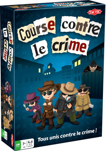 Tactic bordspel Course Contre le crime