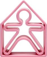 dëna 1 Kid + 1 House Soft Pink Pastel