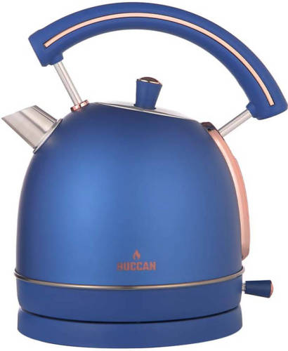 Buccan - Retro Waterkoker - Dome - Blauw Rose