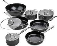 ISENVI Victoria Forged Chef Deluxe Pannenset 7 delig - RVS grepen