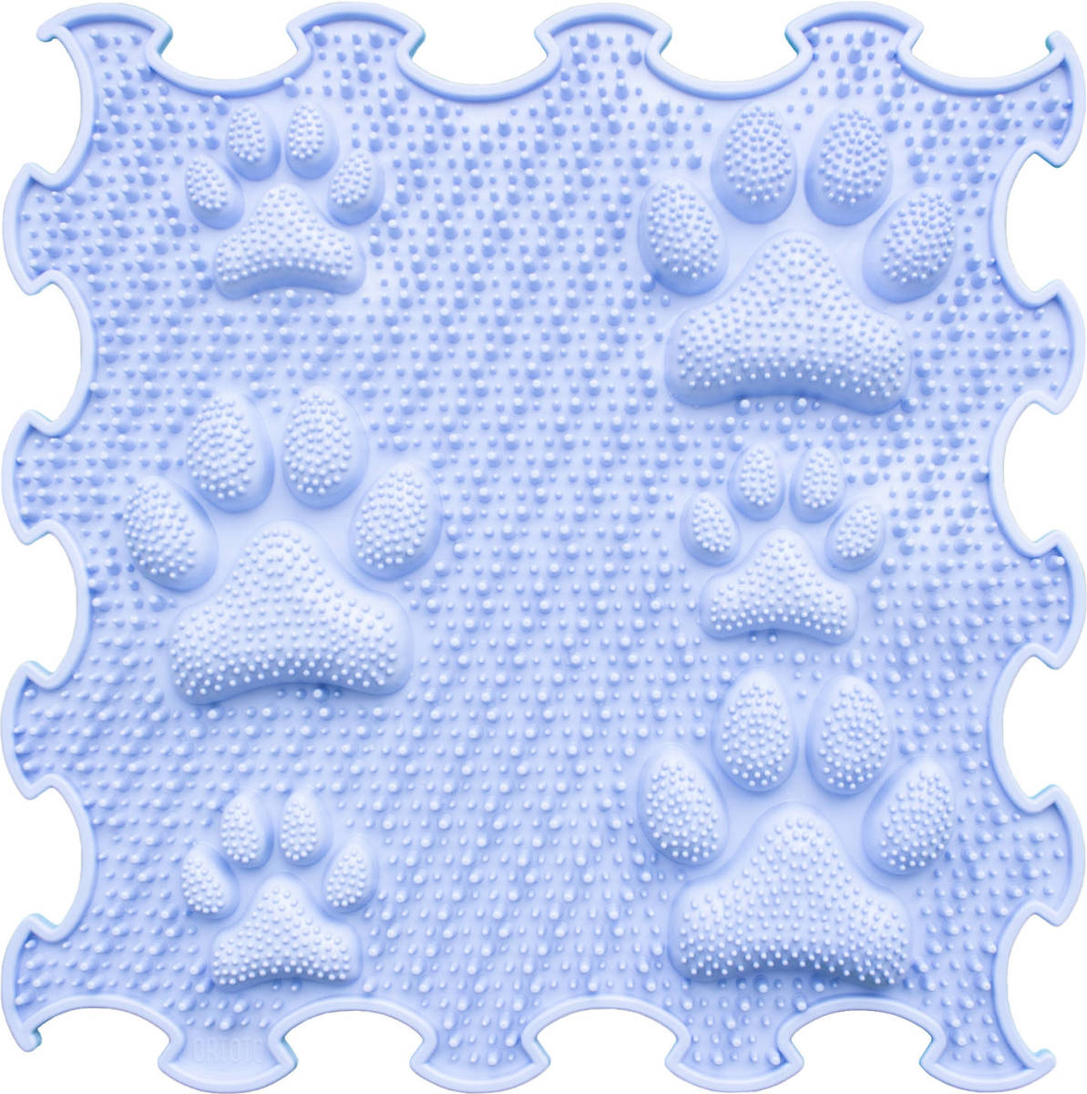 Ortoto Sensory Massage Puzzle Mat Lucky Paws Hemelsblauw