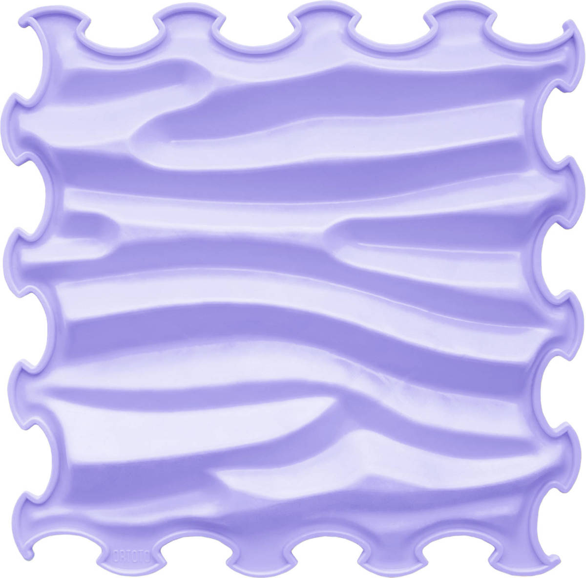 Ortoto Sensory Massage Puzzle Mat Sandy Waves Lavendel