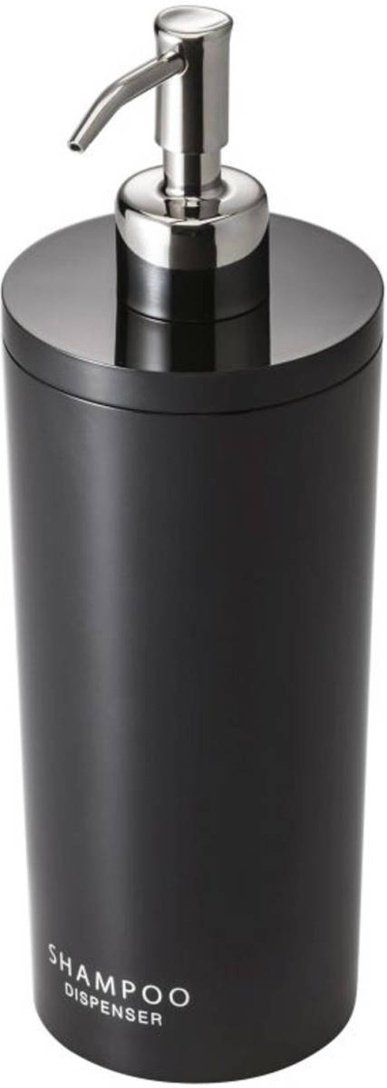 Yamazaki 2-way pump dispenser round - Tower - Black