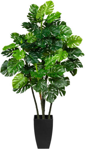 Kopu ® Kunstplant Split Philodendron 105 cm - Extra vol met 42 bladeren