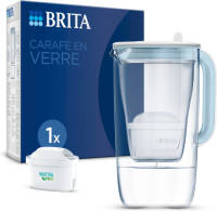 BRITA glazen karaf blauw (2,5L) inclusief 1 MAXTRA PRO All-in-1 filterpatroon
