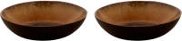 Palmer Bord diep Cecil 21 cm Bruin Stoneware 2 stuk(s)