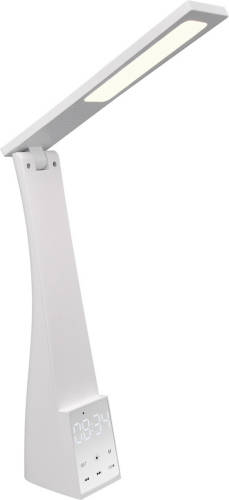 BES LED LED Bureaulamp - Trion Lynto - 2W - Aanpasbare Kleur - Dimbaar - Rechthoek - Mat Wit - Kunststof