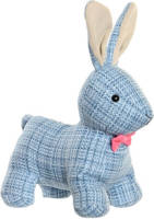 Items Deurstopper - 1 kilo gewicht - Konijn dieren thema - blauw - 22 x 34 cm - Deurstoppers