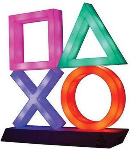 Paladone Playstation Logo Nachtlamp - Icon Light - 3D Lamp - LED Licht
