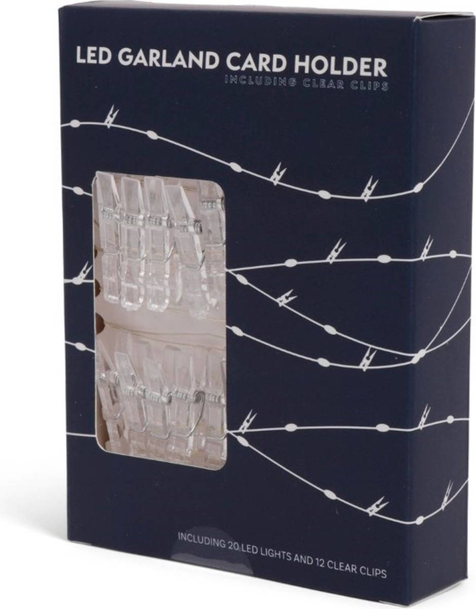Senza LED Slinger Kaarthouder ""Clear""