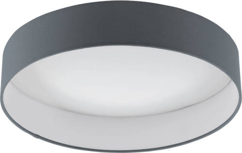 Eglo Palomaro 1 Plafondlamp - Ø 40,5cm - Wit/Antraciet - Dimbaar