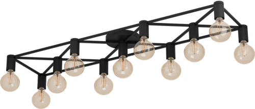 Eglo Speke Plafondlamp - E27 - 156 cm - Zwart