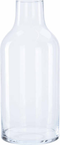 H&S Collection Bloemenvaas Concorde - helder transparant glas - 15,5 x 35 cm - 4900 ml - Vazen