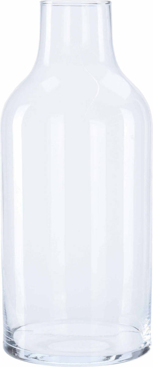 H&S Collection Bloemenvaas Concorde - helder transparant glas - 15,5 x 35 cm - 4900 ml - Vazen