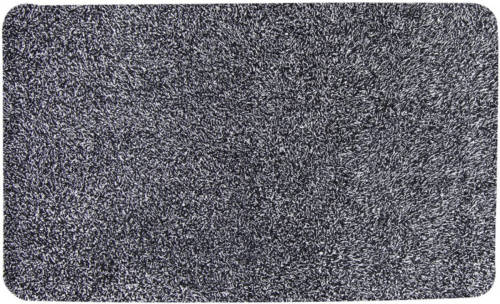 Tragar Magic mat extreem absorberende schoonloopmat met antislip 75 x 45 x 4 cm zwart