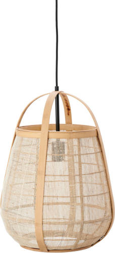 Light & Living - Hanglamp Jacinto - 38x38x50 - Bruin