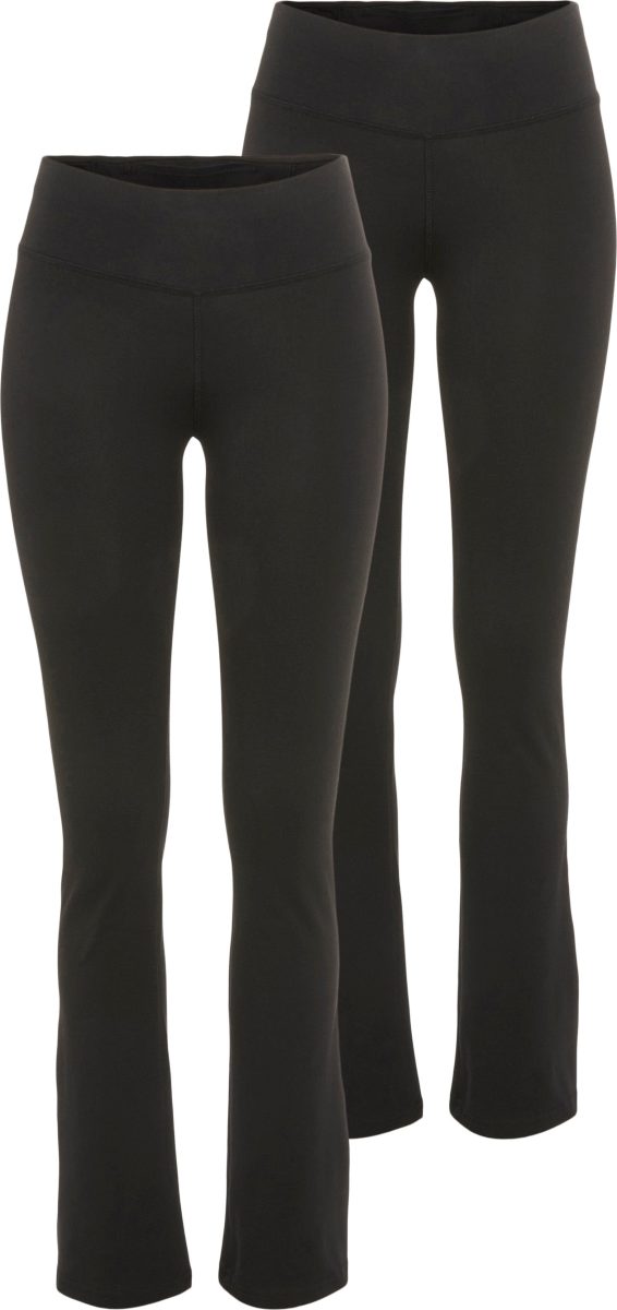 FAYN SPORTS Sportbroek Comfort Flare (set, 2-delig, Set van 2)
