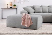 Home affaire Hocker Riveo luxe Bekleding voor maximaal 140 kg per zitoppervlak, ook met cord-bekleding