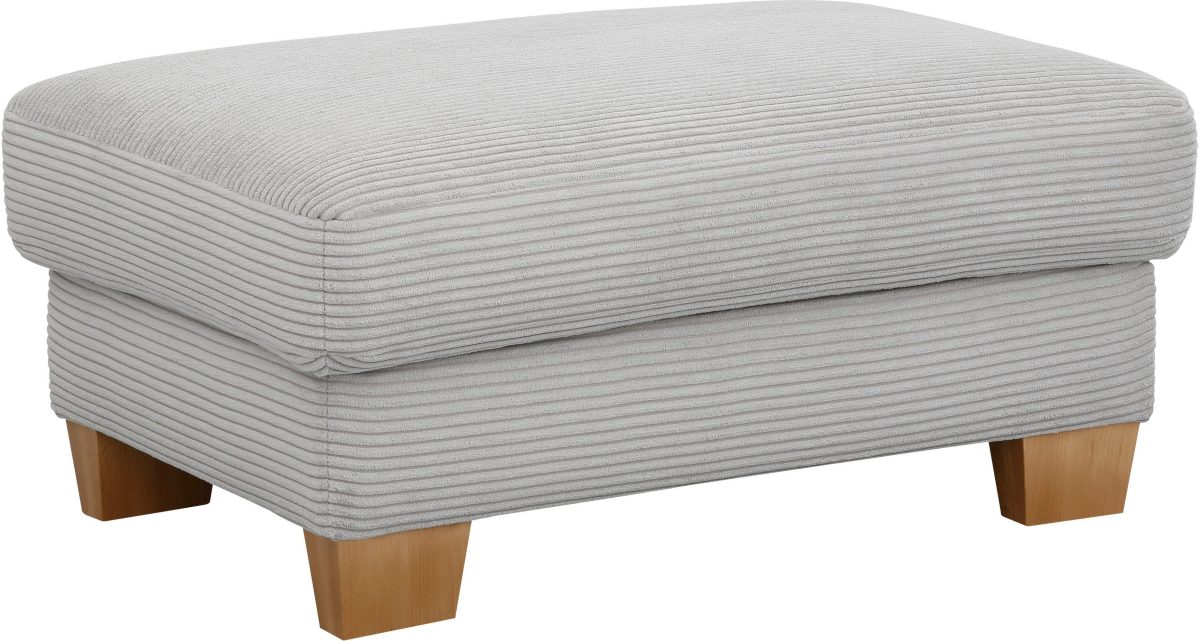 Home affaire Hockerbank Steve luxe Bekleding voor maximaal 140 kg, passend bij 'Steve luxe'