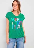 CECIL T-shirt met statement-print