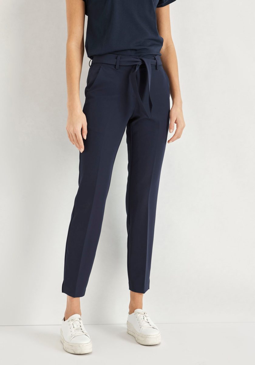 HECHTER PARIS Pantalon met bindceintuur - nieuwe collectie (set, 2-delig, Met een bindceintuur)
