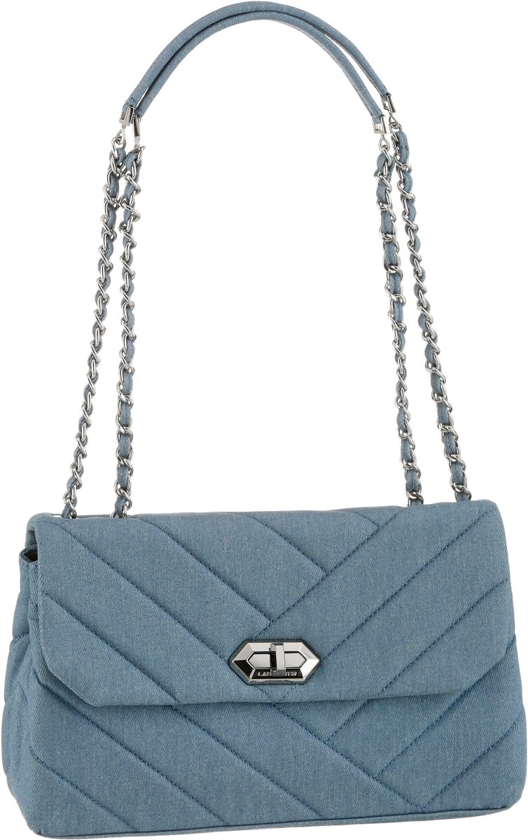 Lancaster Schoudertas Crossbody bag Jeans Matelassé in een eenvoudige look
