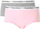 Calvin klein UNDERWEAR shorts - set van 2 roze/grijs