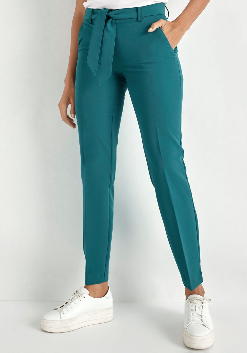 HECHTER PARIS Pantalon met bindceintuur - nieuwe collectie (set, 2-delig, Met een bindceintuur)