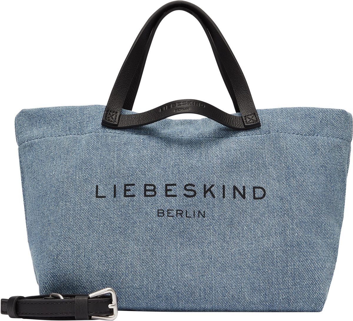Liebeskind Berlin Schoudertas DENIM AURORA Aurora XS in jeans-look