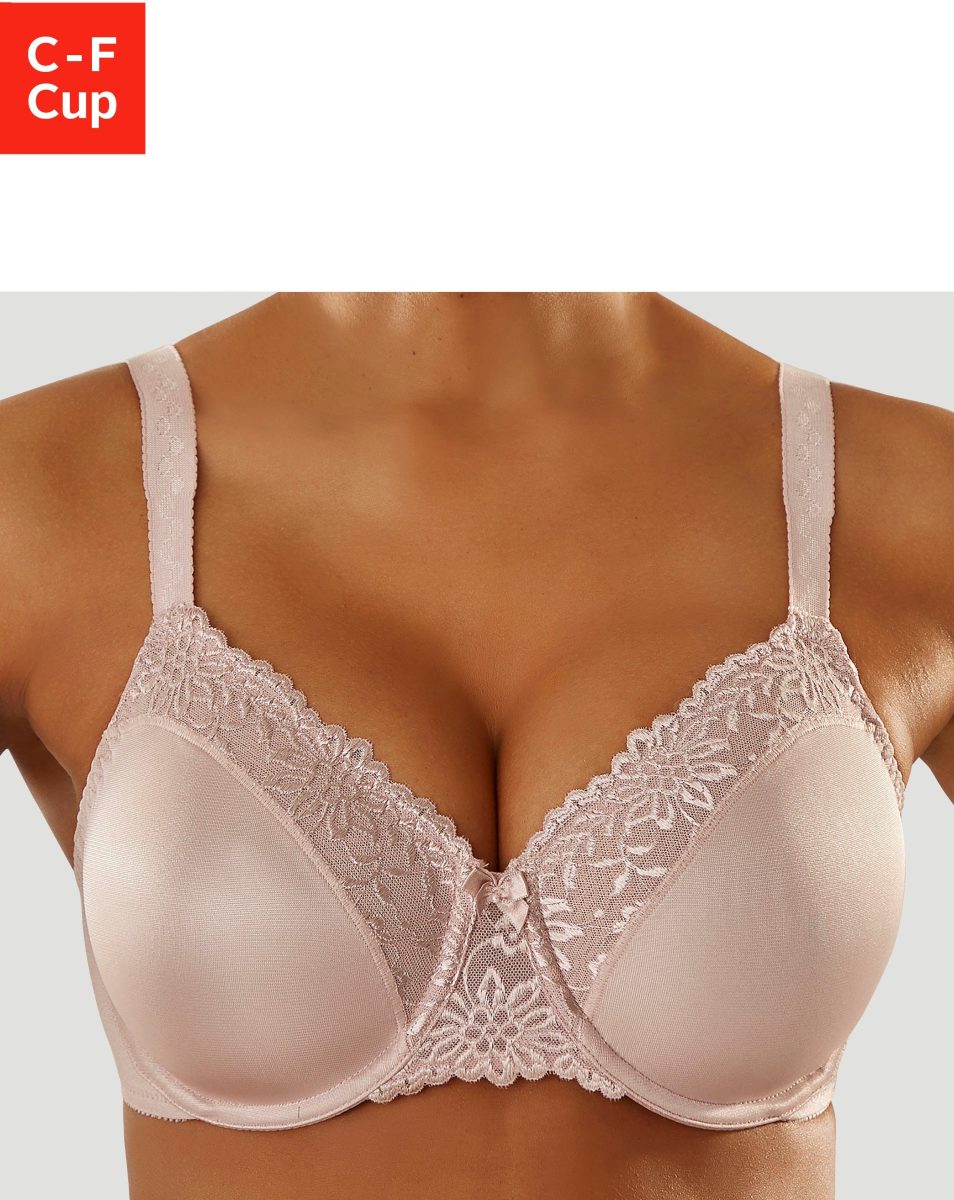Triumph Minimizer-bh Ladyform Soft W met beugel en kant, basic dessous