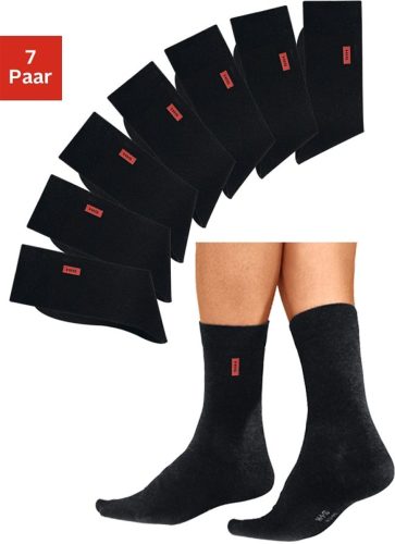 H.I.S Basic sokken in aangename katoenkwaliteit (7 paar - 7 - 7 paar)