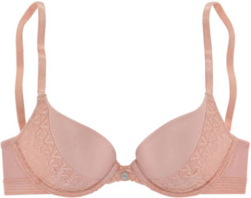 s.Oliver RED LABEL Beachwear Push-up-bh Ivette met naadloos voorgevormde cups, basic dessous