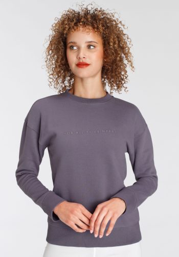 FAYN SPORTS Sweatshirt CREW NECK met geborduurd logo