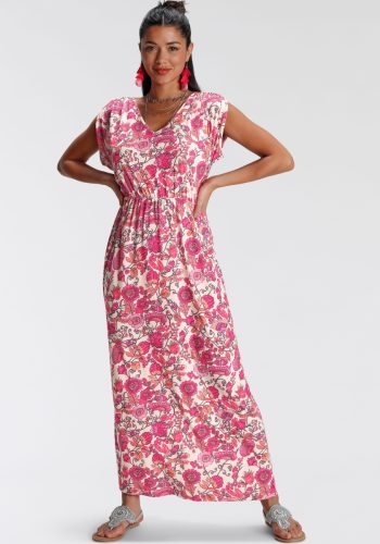 Melrose Maxi-jurk met een diepe v-hals