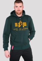 Alpha Industries Hoodie Alpha Industries Men - Sweats & Hoodys Basic Zip Hoody