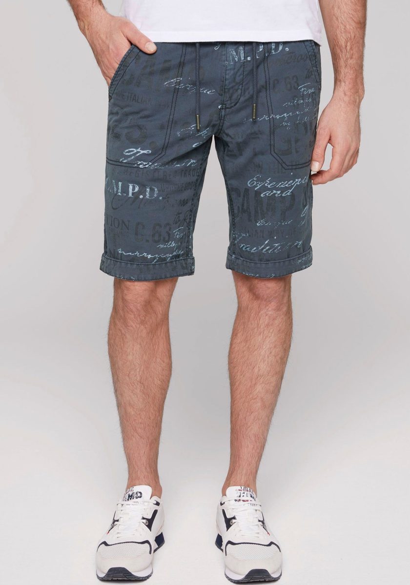 CAMP DAVID Bermuda met cargozakken