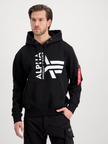 Alpha Industries Hoodie Alpha Industries Men - Sweats & Hoodys Half Logo Foam Hoody