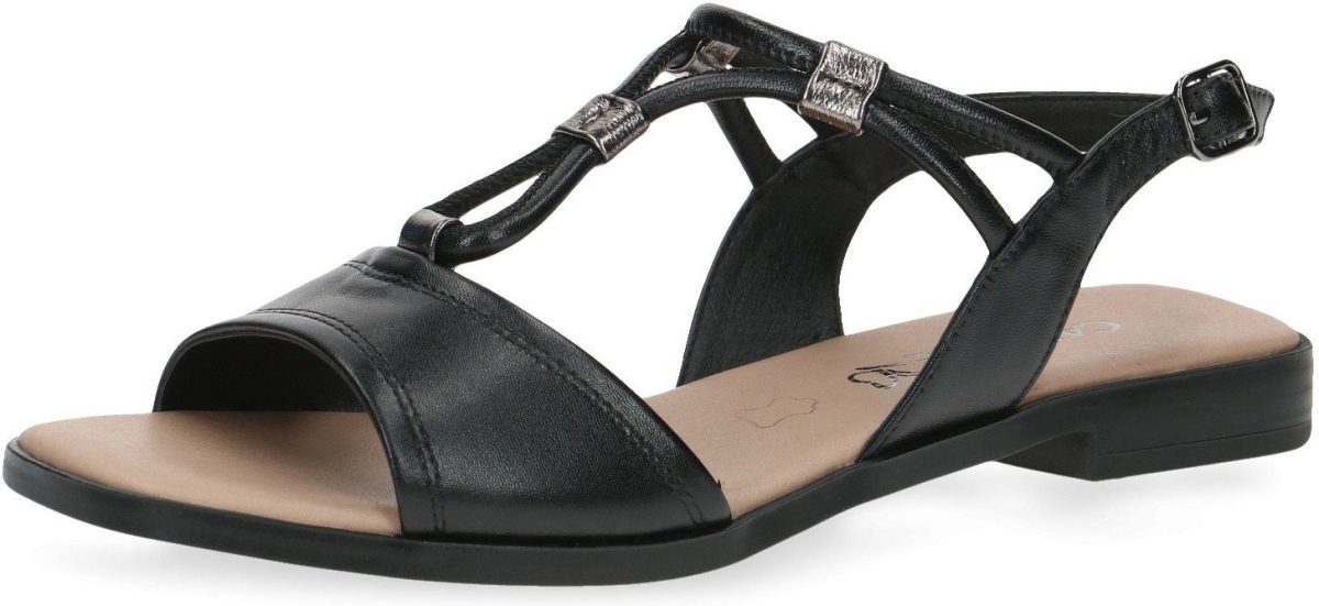 Caprice Sandalen met glanzende details