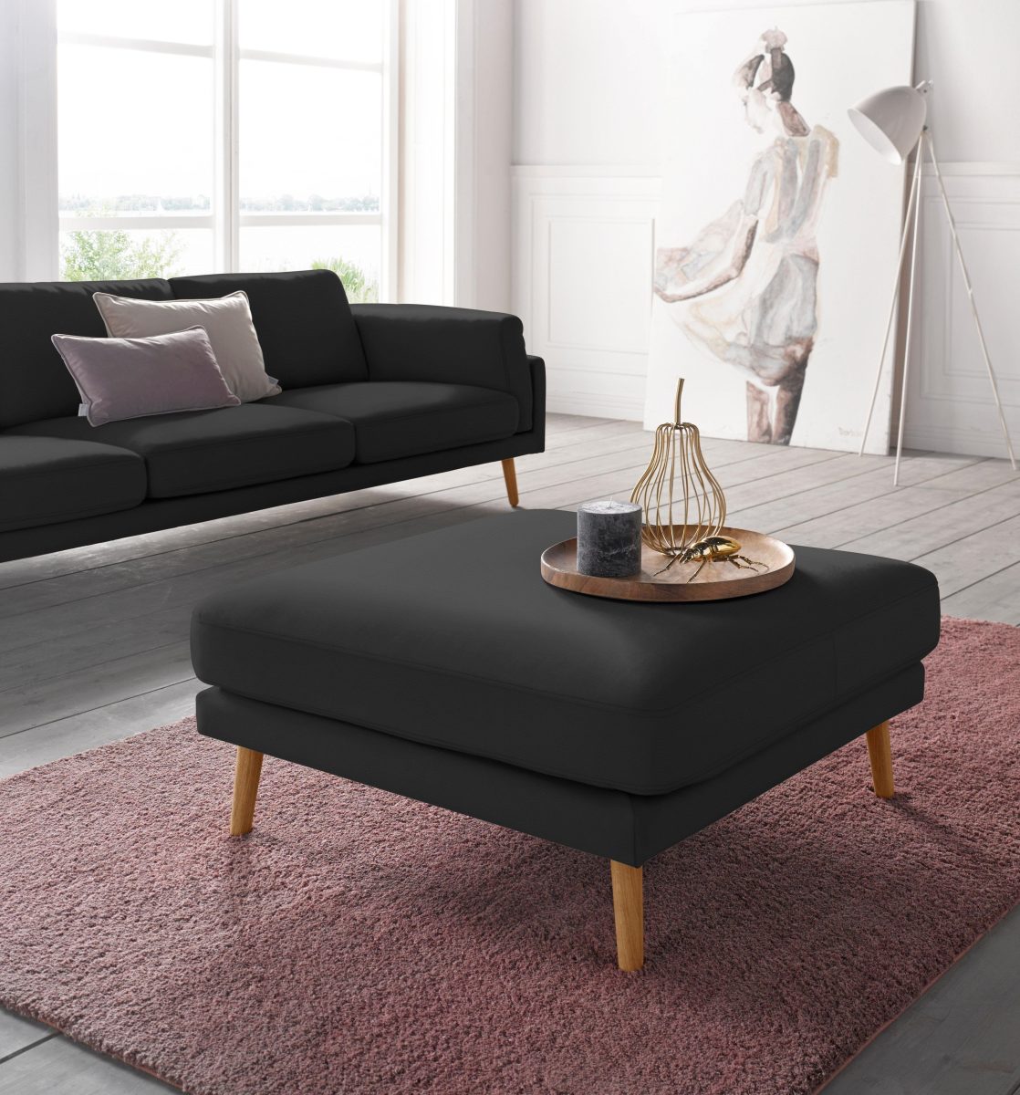 andas Hocker Malvik mooi en heerlijk zacht, met golfvering, design by anders nørgaard