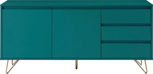 SalesFever Dressoir met dunne poten, sidetable met matte lak, in moderne kleuren