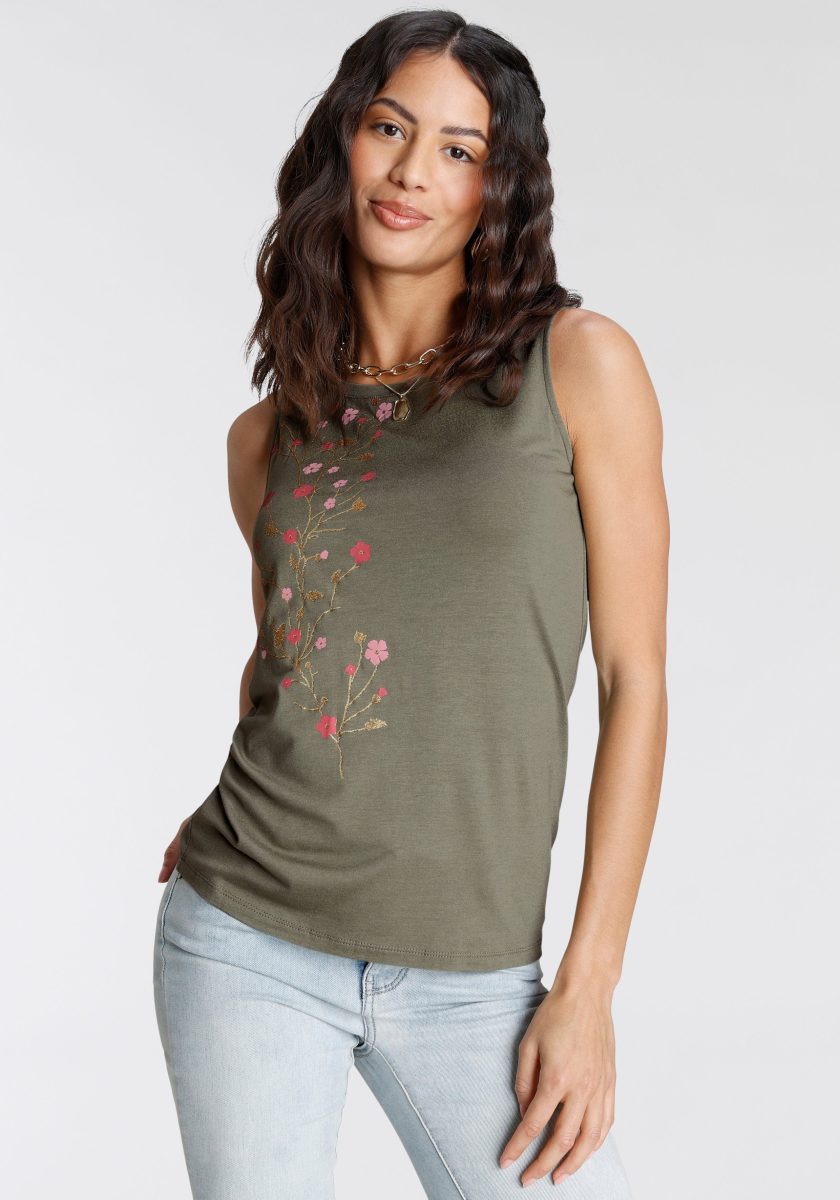 Laura Scott Tanktop met druk