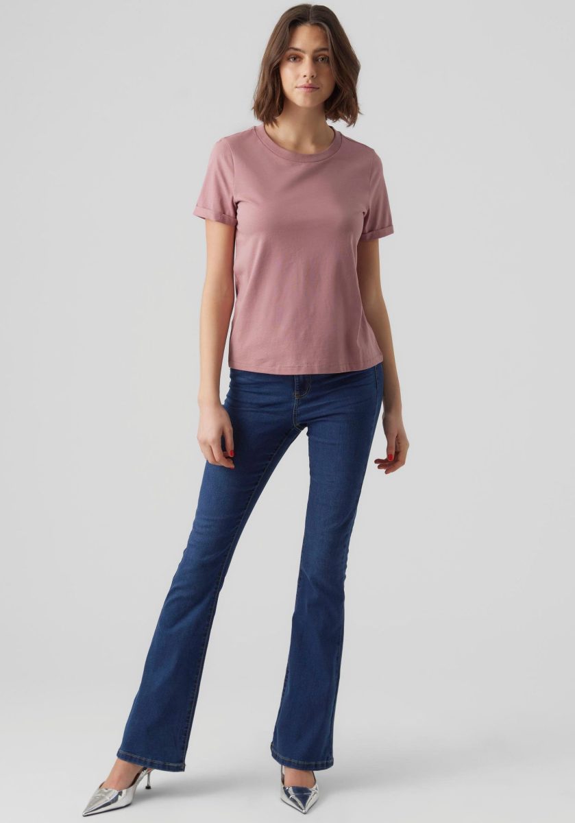 VERO MODA Shirt met korte mouwen VMPAULA S/S T-SHIRT NOOS