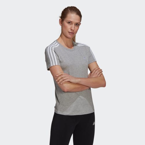 adidas Sportswear T-shirt LOUNGEWEAR ESSENTIALS SLIM 3-STREPEN