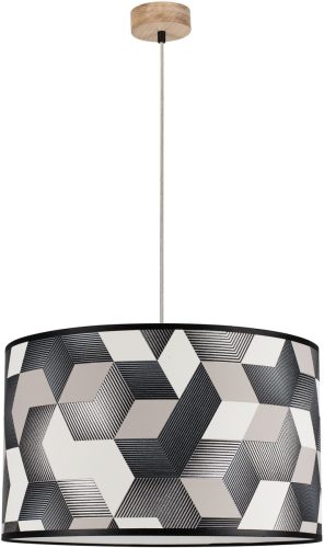 BRITOP LIGHTING Hanglamp ESPACIO Hanglamp, lampenkap van gelamineerd materiaal, in te korten