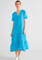 Street One Midi-jurk met ruches