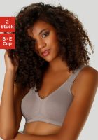 PETITE FLEUR Bh zonder beugels van zacht katoen, basic dessous (set, Set van 2)