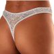 Lascana High-waist-string van stijlvol transparant kant