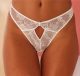 Lascana High-waist-string van stijlvol transparant kant